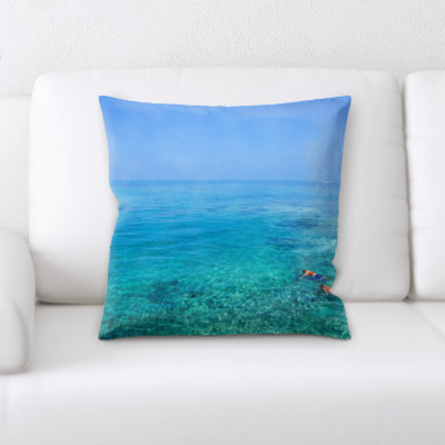 Hendrix The Great Sea Throw Pillow