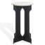 Table d'appoint en métal Tayanna