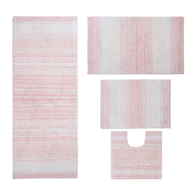 Alamanno 4 Piece Bath Rug Set
