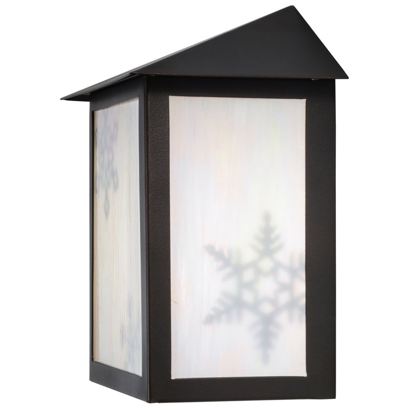 Snowflake - Light Outdoor Bulkhead Light