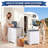 30 LBS Twin Tub Portable Washing Machine - Dual Wash & Spin Capacity With Built-In Drain Pump & Energy-Efficient Motor For Large Families-129675158
