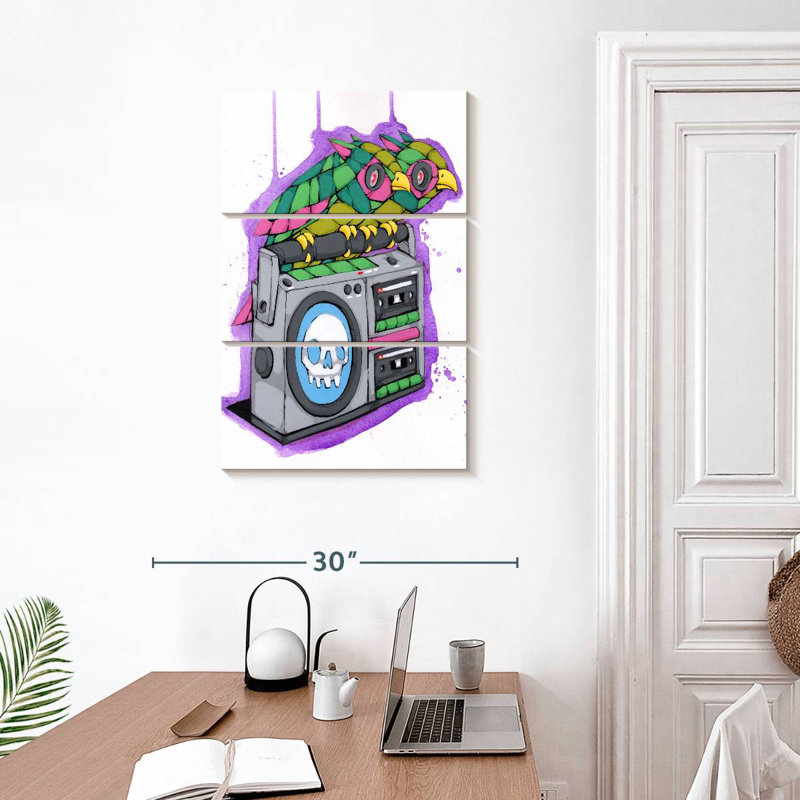 Abarca Shared A Beat, 32" H x 20" W