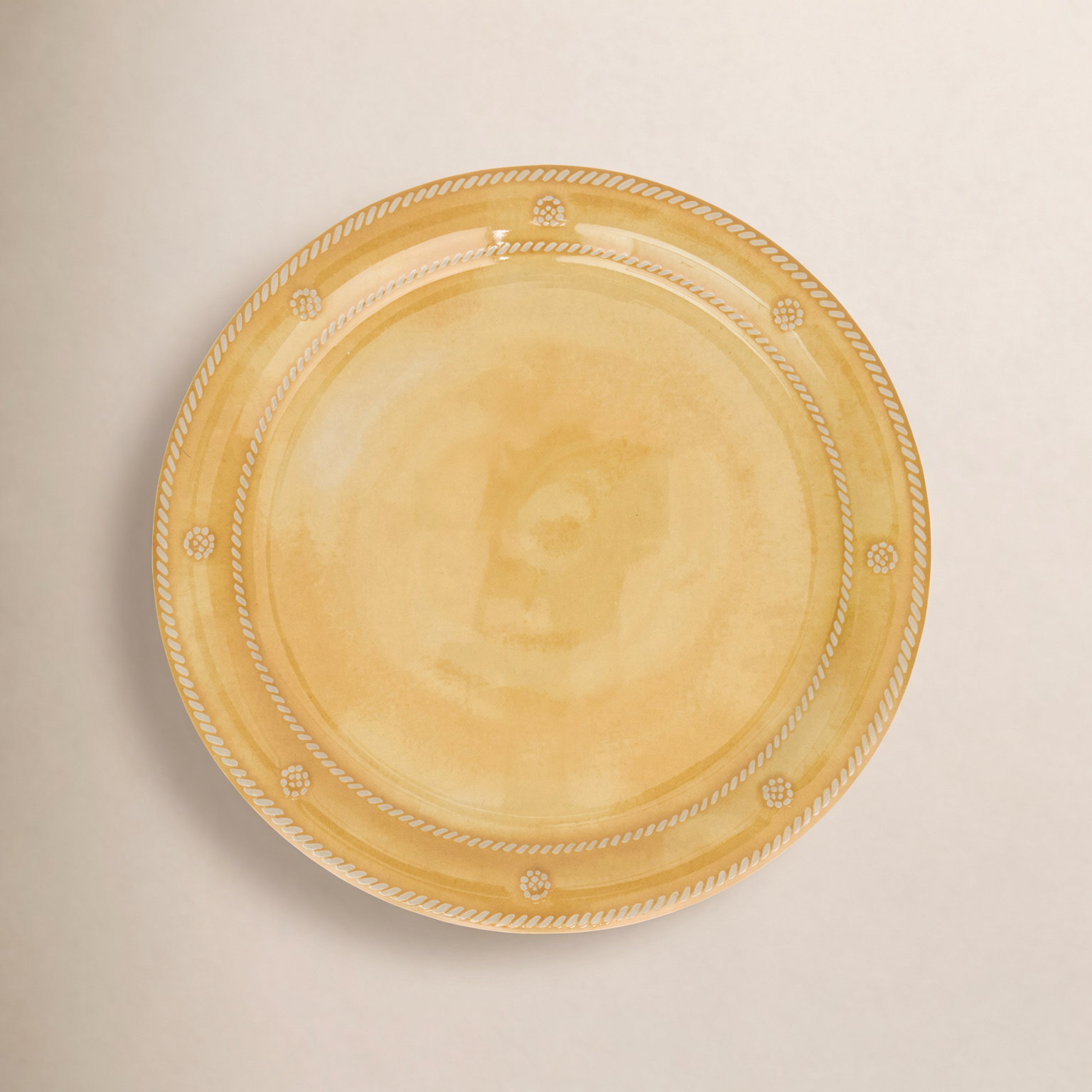 Berry & Thread Melamine Dinner Plate, Sunshine