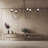 5 Head Black Flexible Arm Gravity Spyder Swaying Chandelier