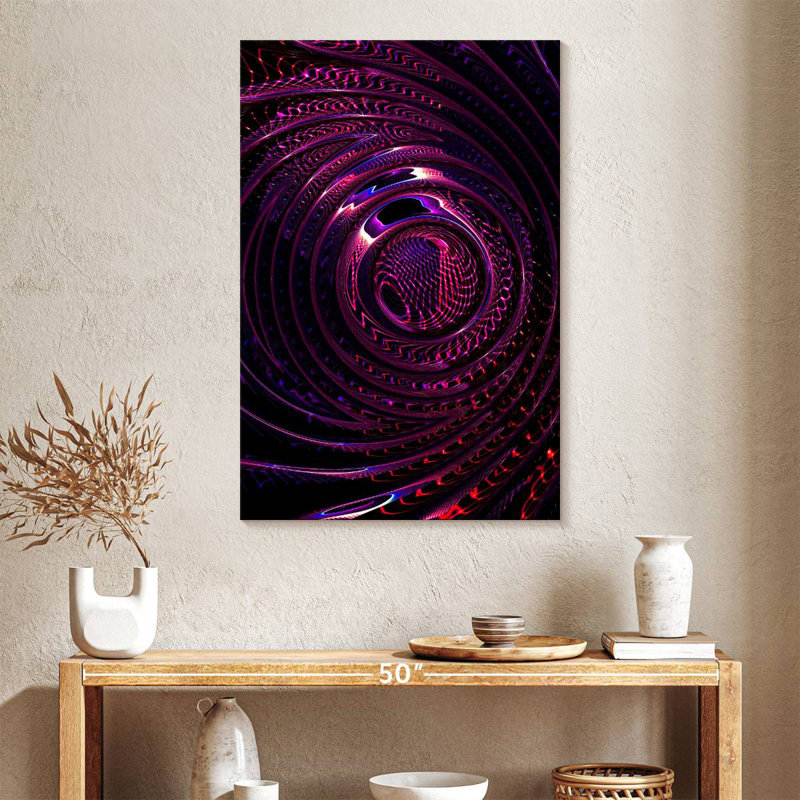 Avery Ripples, abstrait numérique, H 12 po x l 8 po