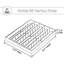 Organisateur de tiroir à dosette pour capsules de café Nespresso Flagship Vertuo - Solution de rangement pour comptoir ou armoire peu encombrante d'une capacité de 50 dosettes
