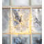 Luminaire suspendu en forme de flocon de neige avec branche de bouleau, blanc