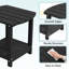 Table de bout d'extérieur en PEHD Adirondack-1482439232