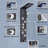 44.48'' Shower Panel with Fixed Shower Head-86449450