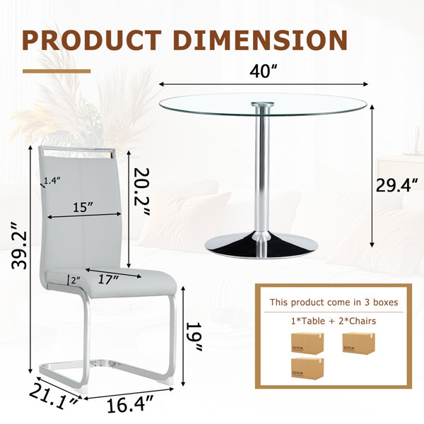 Dimensions du produit