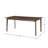 Genavie Rectangular Solid Wood Top with Solid Wood Base Dining Table-1643538596-1643538597