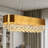 Barela 10 - Light 37" Wide Kitchen Island Pendant with Crystal Accent