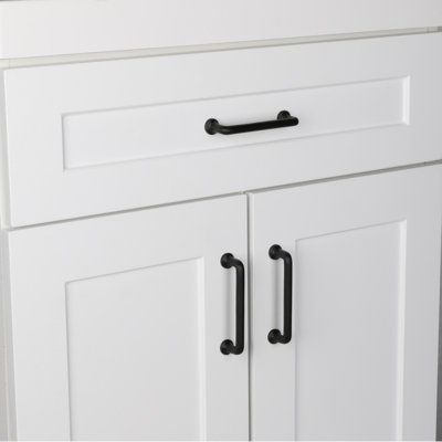Poignée d'armoire ronde en fer Ageless