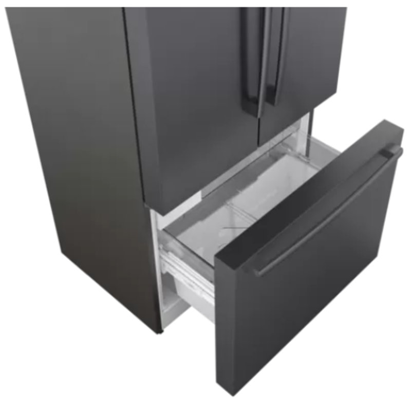 800 Series Bosch 36" Counter Depth 20.8 cu. ft. Smart ENERGY STAR French Door Refrigerator with Flex Bar
