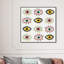 «Party Eyes, Mystic Eyes», impression sur toile rose moderne pour la chambre à coucher-72507458-71246427