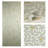 Camellia 10-Panel Double Rail White Panel Track Extendable 120"-218"W x 94"H, Panel width 23.5"