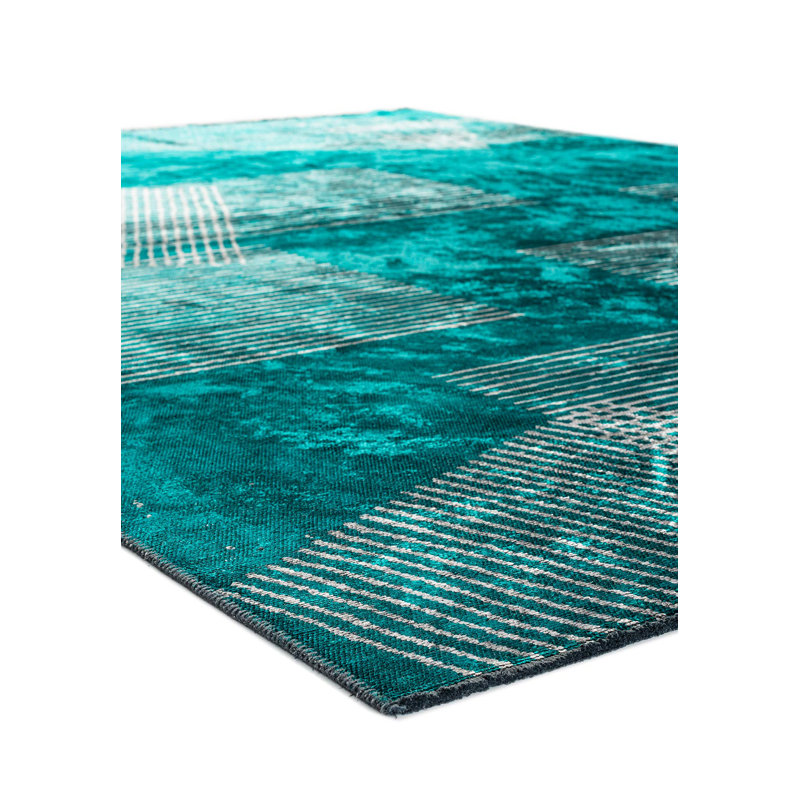 Rapture Striped Area Rug, Rectangle 9'10" x 14'