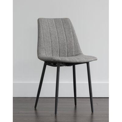 Everleigh Tufted Upholstered Dining Chair - Grey
