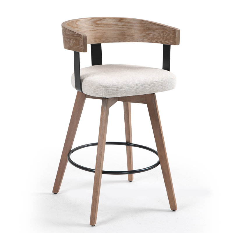 Olivio Upholstered Counter Stool,  Counter Stool (26" Seat Height)