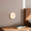 Jada 5-in Gold dimmable LED Wall Sconce-2021438409