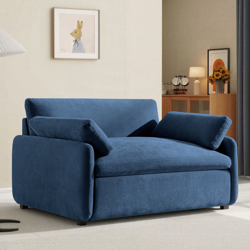 Fauteuil d'appoint 50 po, Bleu