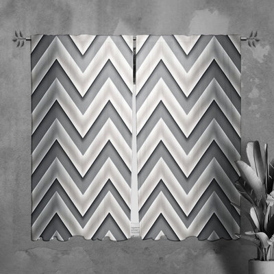 Paire de rideaux obscurcissant en polyester Tamell