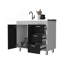 Armoire Darien, armoire double porte, trois tiroirs, quatre pieds-2056195183