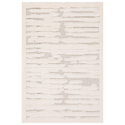 Modern Abstract High Low Area Rug