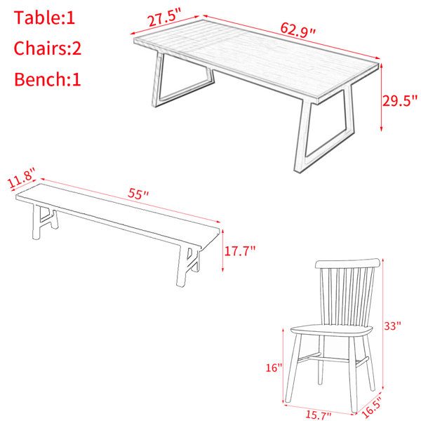 Dimensions du produit