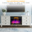 28.5'' W Electric Fireplace Insert