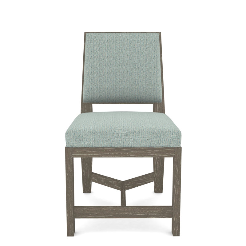 Thom Filicia Home Upholstered Back Side Chair, Hampton, Tuck Water