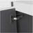 12" Bathroom Side Cabinet, Soft Close Doors, Float Mounting Design