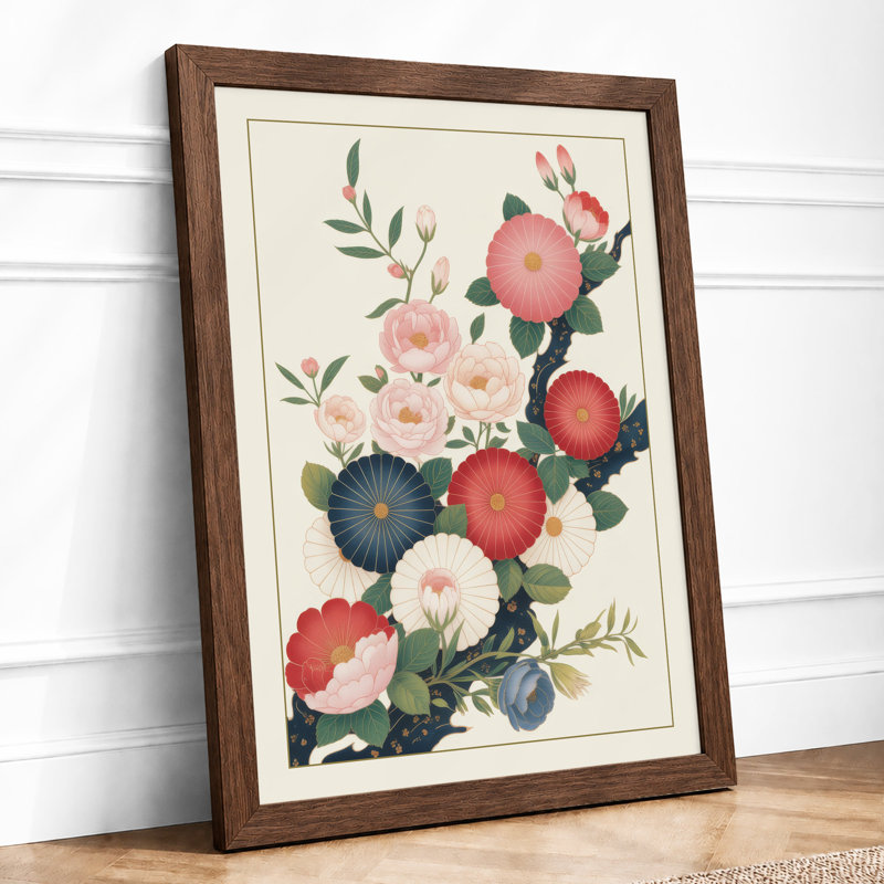 Cascade Botanical - Print, Walnut, A1 - 84.1 x 59.4 cm