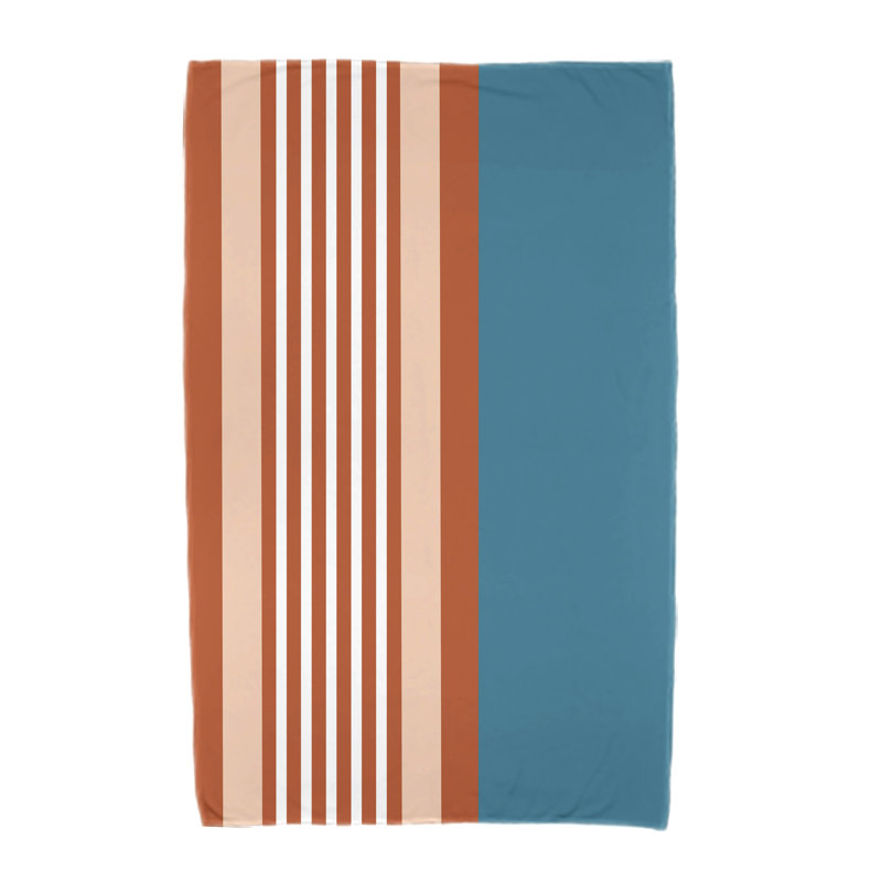 Serviette de plage, Bleu