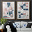 Modern Geo - ensemble de 2 peintures-1921288229-1921288249