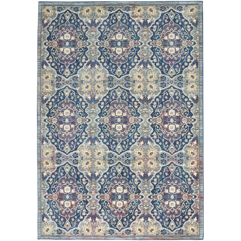 Abstract Area Rug, Rectangle 4' x 6'