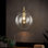 Luminaire suspendu en forme de globe pour îlot de cuisine à 1 lumière Vulpecula