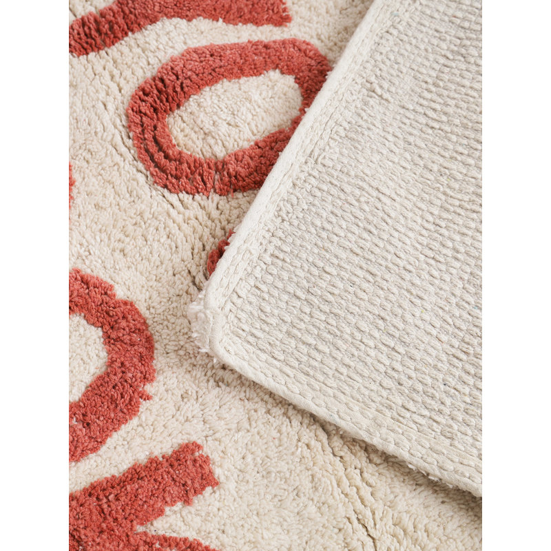 Cotton Blend Non-Slip Bath Rug