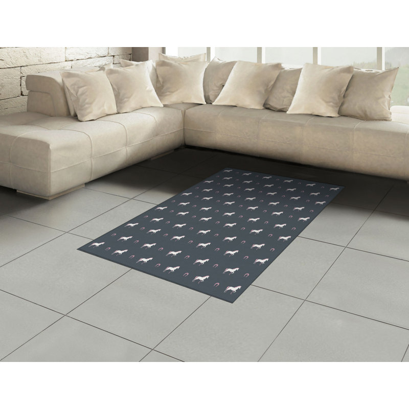 Damaris Animal Print Hand Woven Area Rug, Rectangle 120 x 180cm
