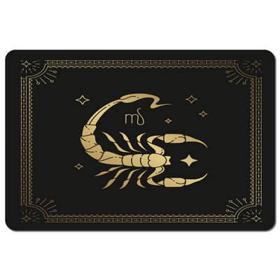 Janarius Polyester, Wood/Bamboo No Pattern Rectangle Placemat
