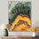 Forêt de pins de Ghiyath sur la glissade en bois I - Art mural forêt
