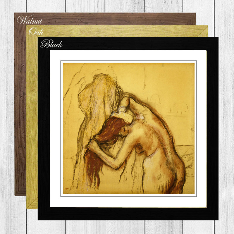 Edgar Degas - Single Picture Frame Painting, Black