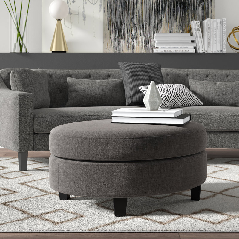 Canapé modulaire symétrique avec repose-pieds Oakhill