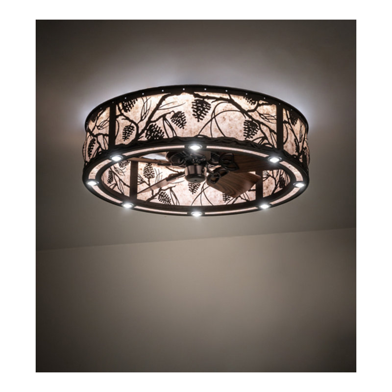 Jahmeel 30'' Ceiling Fan with LED Lights