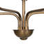 Lodovico Solid Brass 5-Light Chandelier