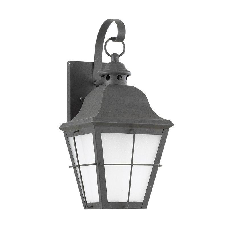 Chatham One Light Outdoor Wall Lantern from Generation Lighting , Oxidized Bronze, No