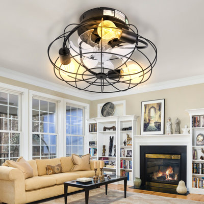 Casimir 16'' Ceiling Fan with Light Kit with Light and Remote Control