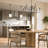 Reines 9-Light Matte Black Two-Tier Chandelier-127380297