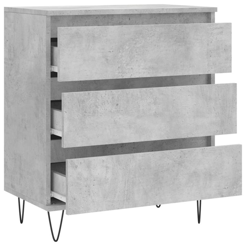 Chantell End Table, Concrete Grey