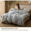 Ensemble de housse de couette 100% lin lavé moderne et contemporain (ensemble de 3)-123119615-123119611